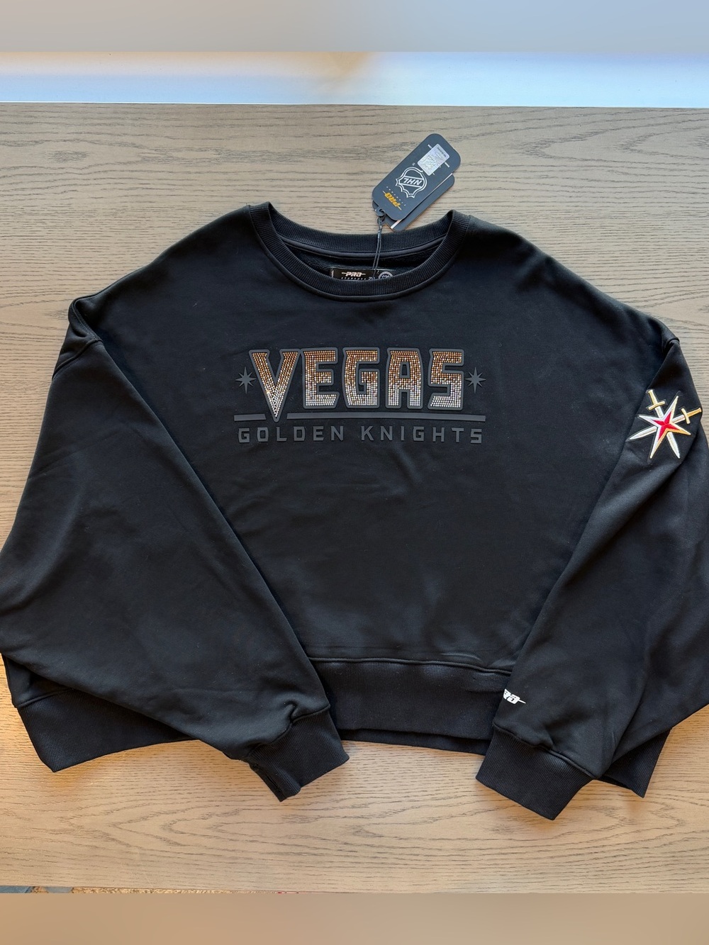 Vegas Golden Knights Cropped Sweatshirt
